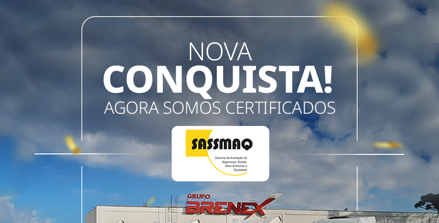 Certificação Sassmaq Grupo Brenex