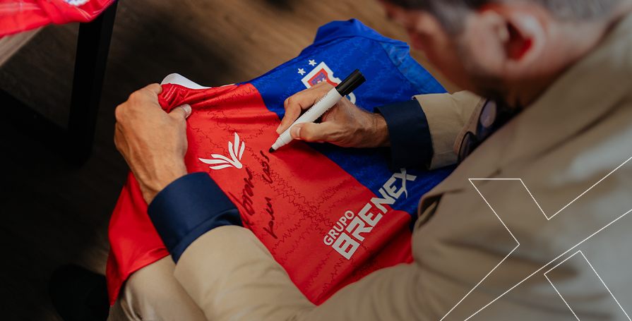 Grupo Brenex renova patrocínio com o Paraná Clube para 2026